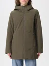 Woolrich Coat  Woman Color Green In Green