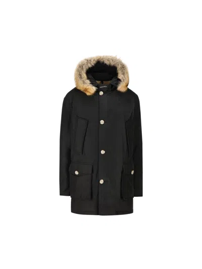 Woolrich Coats In Black