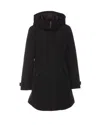 Woolrich Ramar Straight Hem Parka In Black