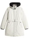 Woolrich Arctic Parka Coat In White