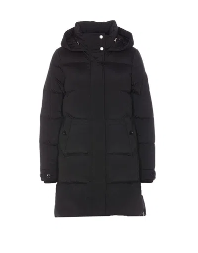 Woolrich Kelly Down Jacket In Black