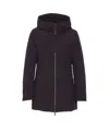 Woolrich New Firth Down Parka In Black