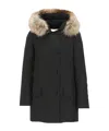 Woolrich Arctic Detachable Fur Parka Clothing In Black