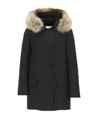 WOOLRICH WOOLRICH COATS BLACK