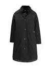 Woolrich 3-in-1 Coat In Ramar Cloth In Black