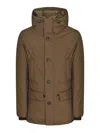 Woolrich Abrigo Alcochado - Negro In Brown