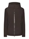Woolrich Abrigo Alcochado - Negro In Brown