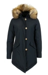 Woolrich Coats Blue And Green In Multi