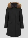 Woolrich Coats Black In Black