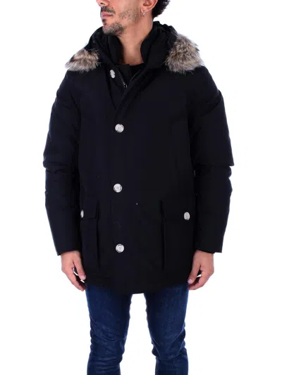 WOOLRICH WOOLRICH COATS BLACK