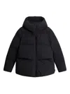 Woolrich Black Cloud Madison Jacket In Black