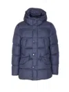Woolrich Coats In Blue