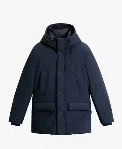 Woolrich Coats In Blue