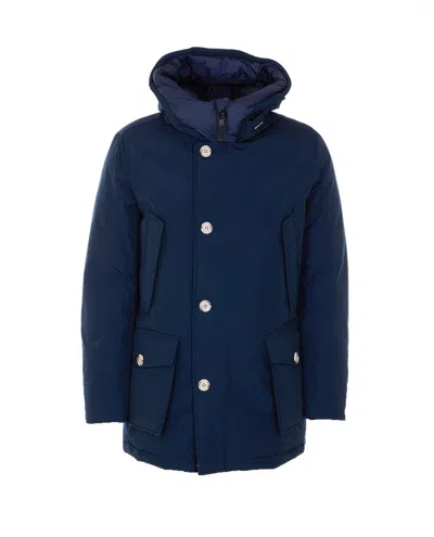 Woolrich Coats In Blue