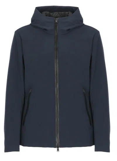 Woolrich Coats In Blue