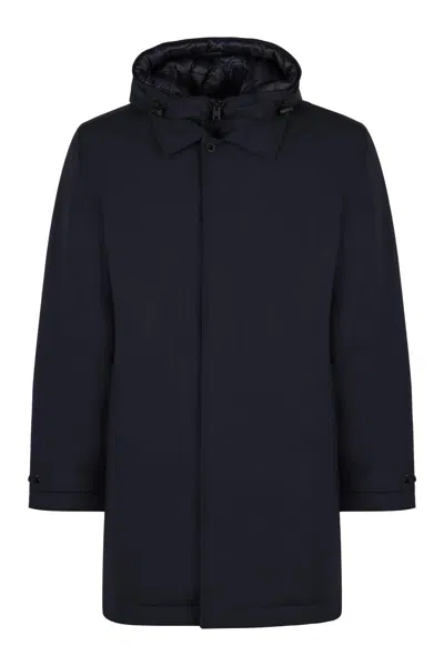 Woolrich Coats In Blue