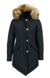 Woolrich Coats Blue And Green In Multi
