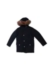 Woolrich Coats Blue In Blu Blu E Verdi