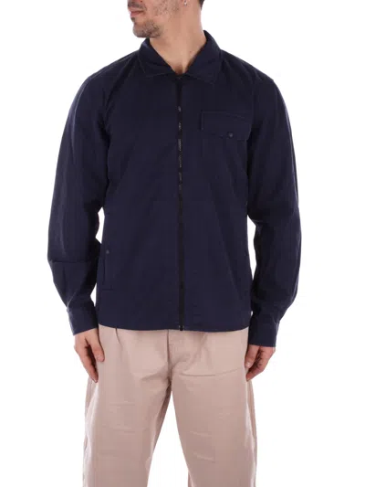 Woolrich Coats Blue In Blu Blu E Verdi