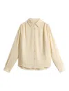 Woolrich Collared Shirt In Neutral