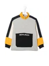 Woolrich Color Block Anorak In Multicolour