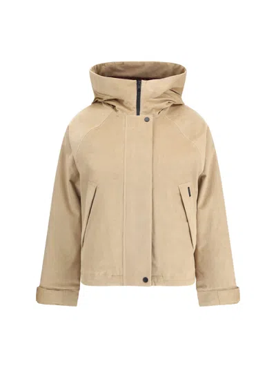 Woolrich Corduroy Jacket In Nude