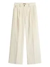 Woolrich Wide-leg Corduroy Pants In Neutral