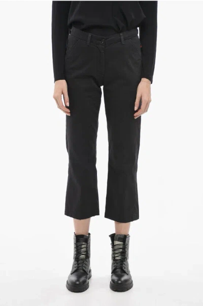 Woolrich Cotton American Chino In Black
