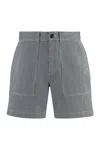 Woolrich Man's Color Blue Size 35 In White