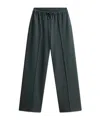 Woolrich Interlock Sweatpants With Enhanced Flexibility In Green