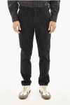 Woolrich Cotton Chinos Pants In Black