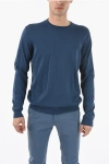 WOOLRICH COTTON CREW-NECK SWEATER