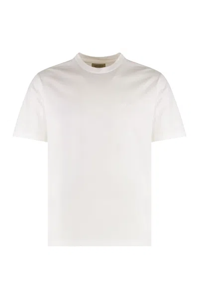 Woolrich Cotton Crew-neck T-shirt In White