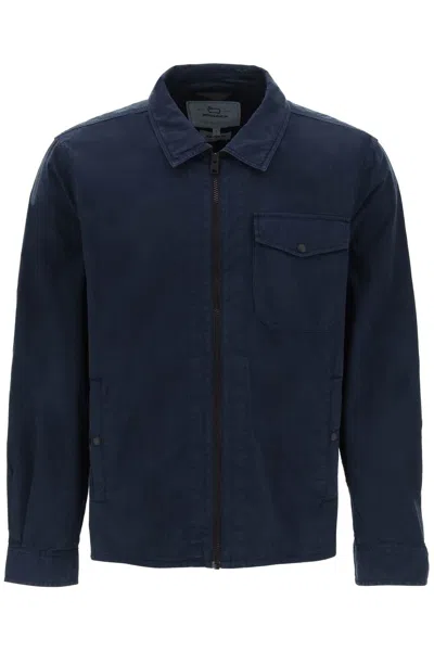 WOOLRICH COTTON OVERSHIRT FOR 