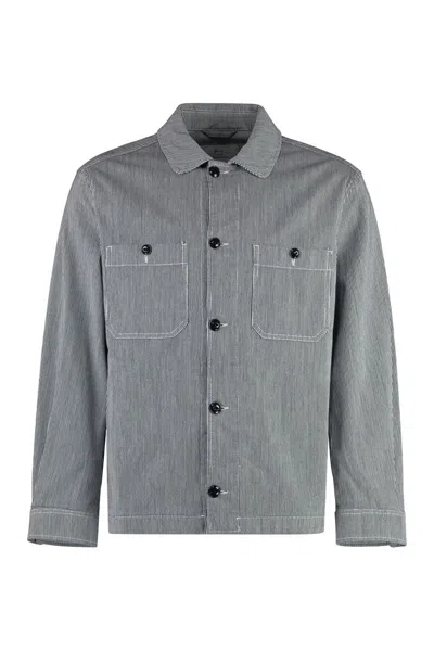 Woolrich Cotton Overshirt In White