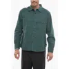 Woolrich Cotton Overshirt With Breast Pocket