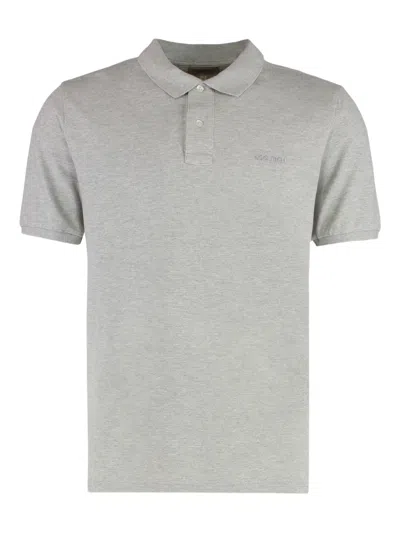 Woolrich Men's Cotton-piquã© Polo Shirt In Grey