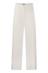 Woolrich Cotton Pleated Trousers