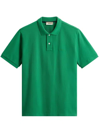 Woolrich Cotton Polo Shirt In Green