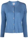 Woolrich Women Campanula Melange Size M In Blau