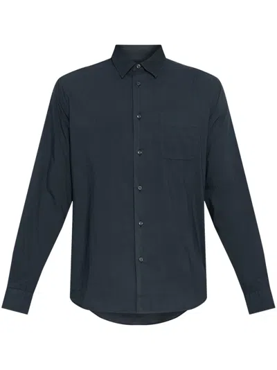 Woolrich Cotton Shirt In Blue