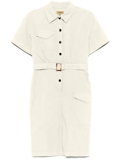 WOOLRICH WOOLRICH COTTON SHIRT DRESS
