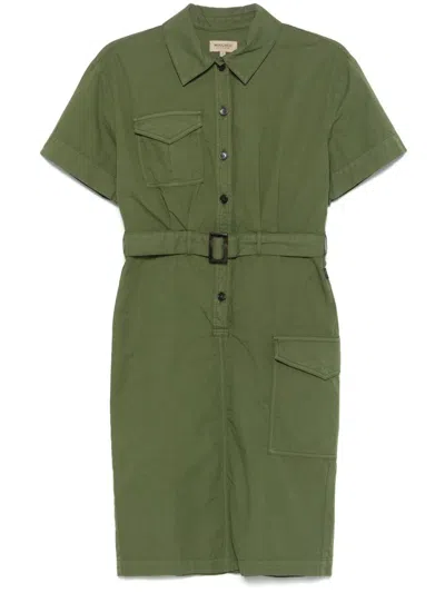 WOOLRICH WOOLRICH COTTON SHIRT DRESS