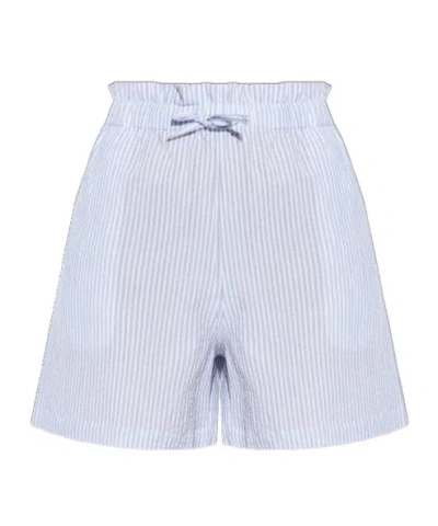 WOOLRICH WOOLRICH SEERSUCKER STRIPED SHORTS