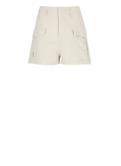 Woolrich Cotton Shorts In White