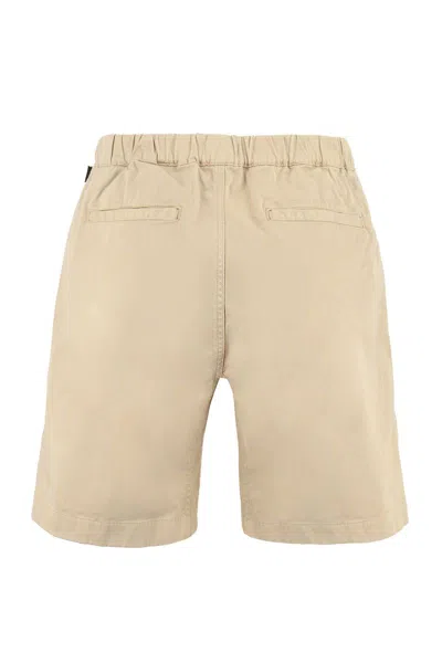 Woolrich Cotton Shorts In Beige