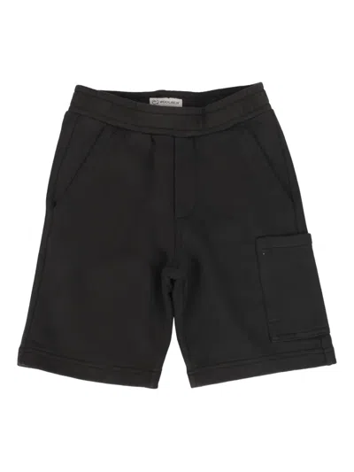 Woolrich Kids' Cotton Shorts In Black