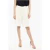 Woolrich Double Pleated Shorts With Belt Loops