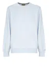 Woolrich Crewneck Cotton Sweater Ribbed Cuffs