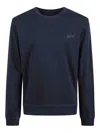 Woolrich Logo Embroidered Crewneck Sweatshirt In Gold
